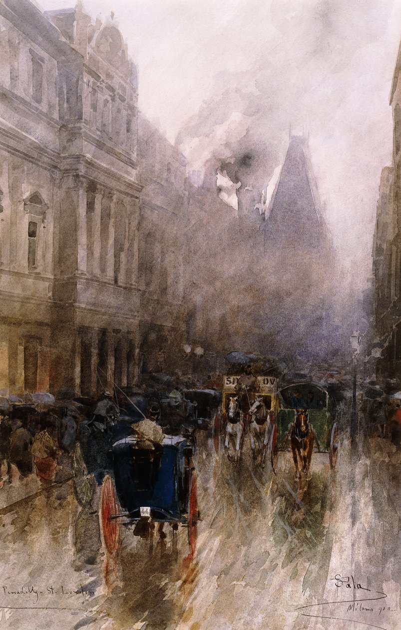 Piccadilly, London, av Paolo Sala