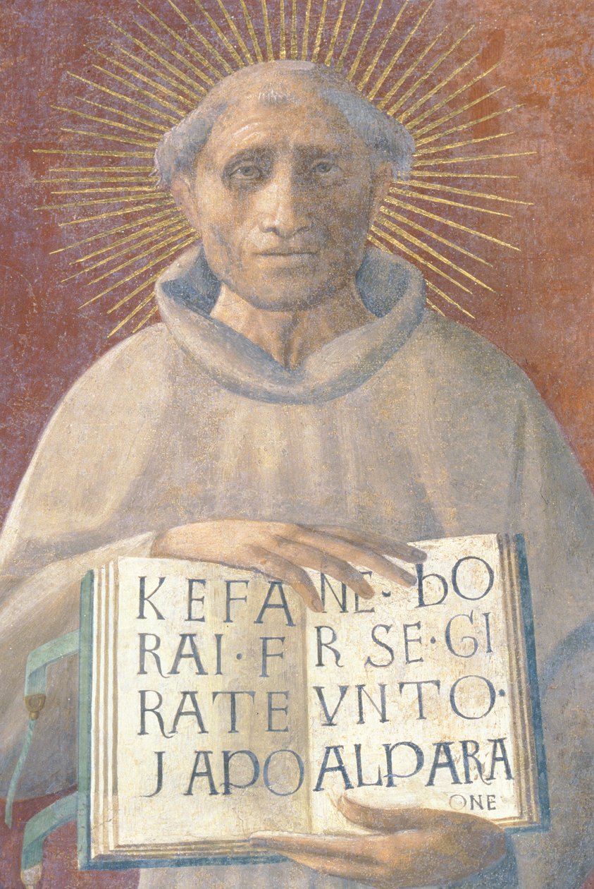 Den välsignade Jacopone da Todi av Paolo Uccello