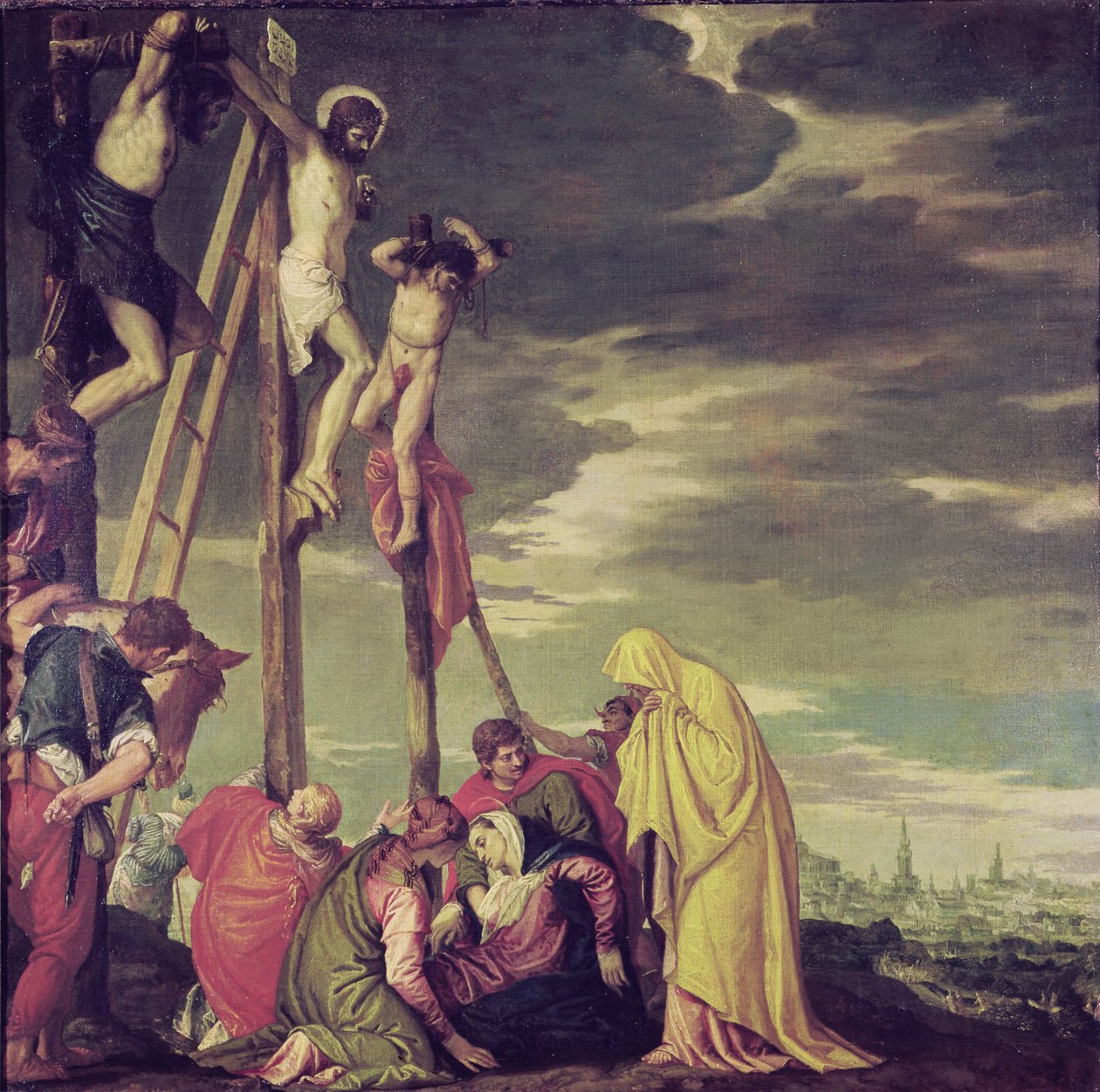 Golgata av Paolo Veronese
