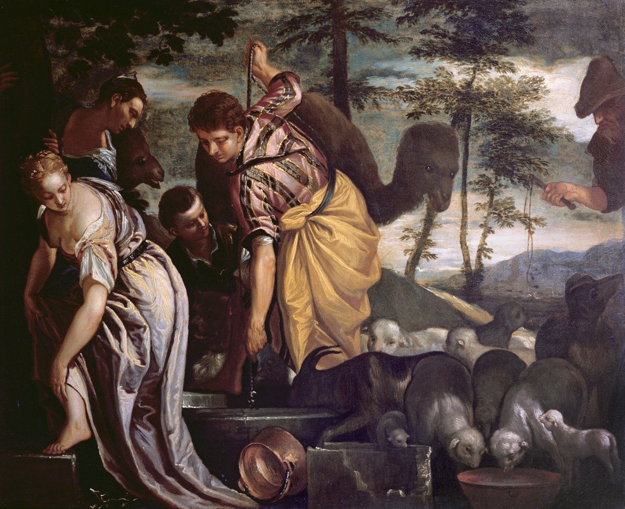 Jakob vid brunnen av Paolo Veronese