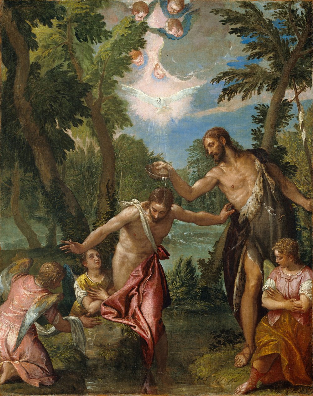 Kristi dop av Paolo Veronese