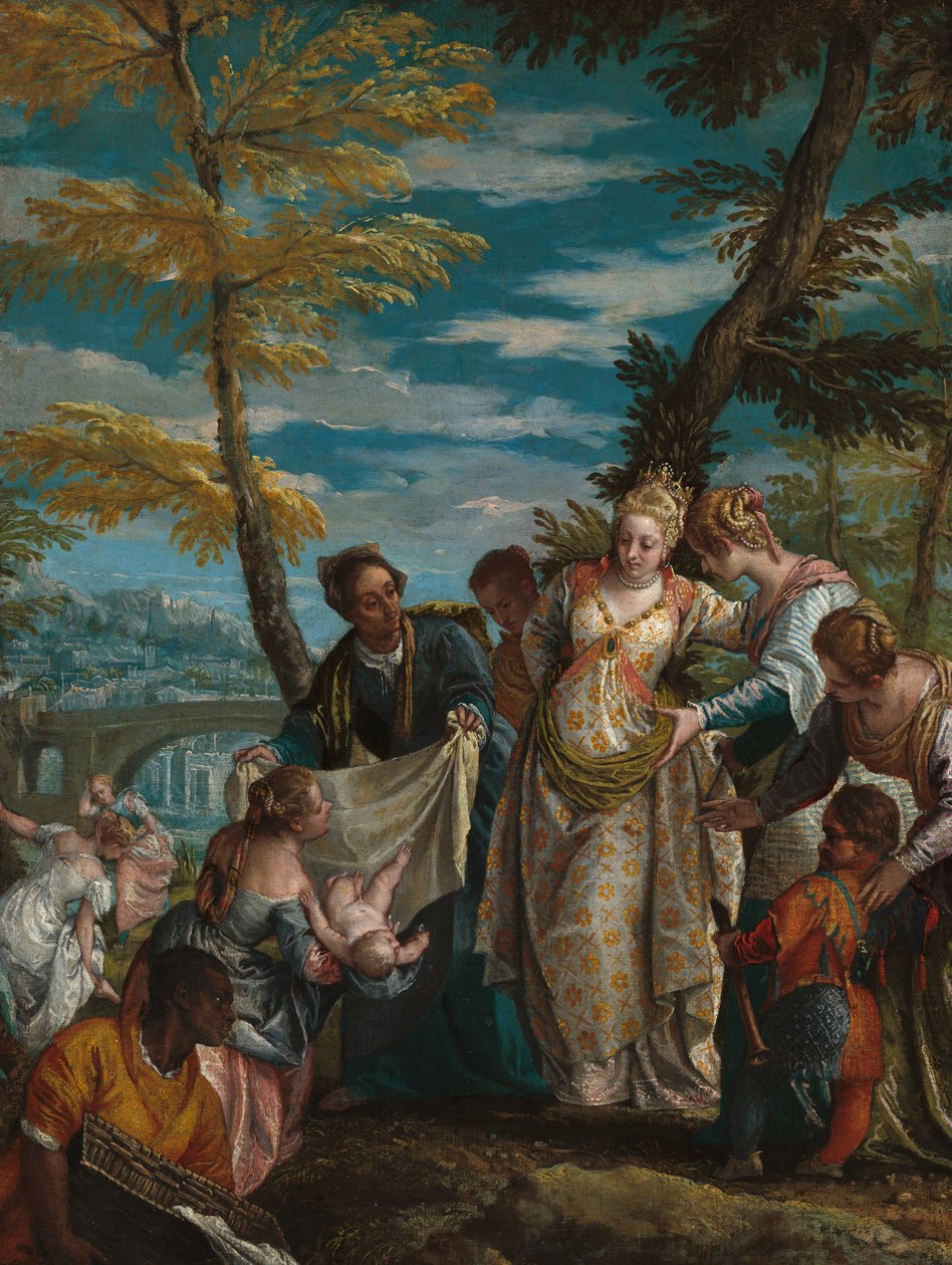 Fyndet av Moses, ca. 15811582. av Paolo Veronese