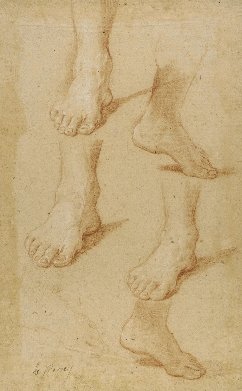 Ritning av Paolo de Matteis