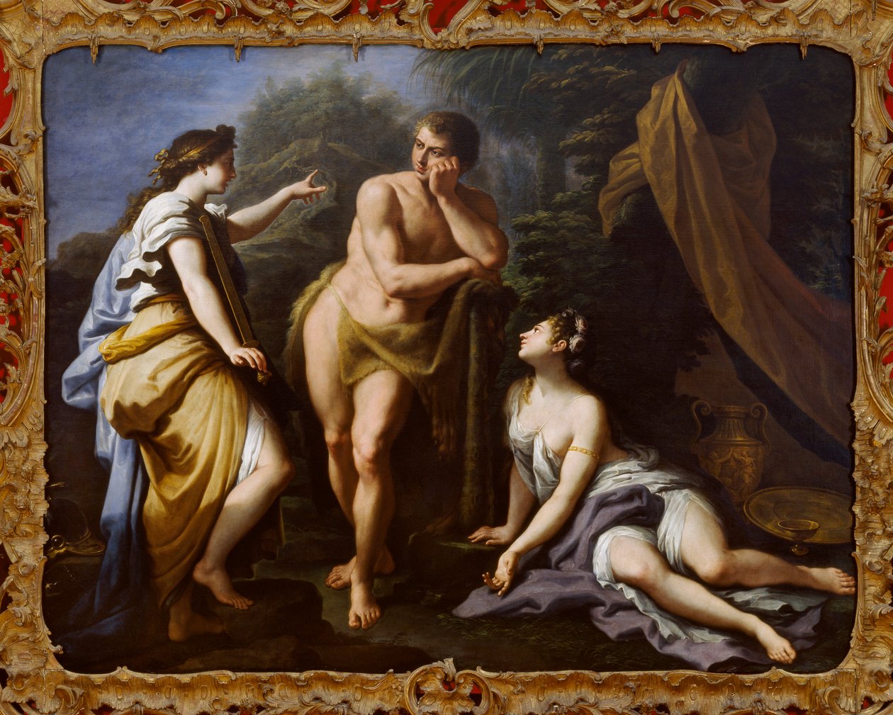 Valet av Herkules, 1712 av Paolo de