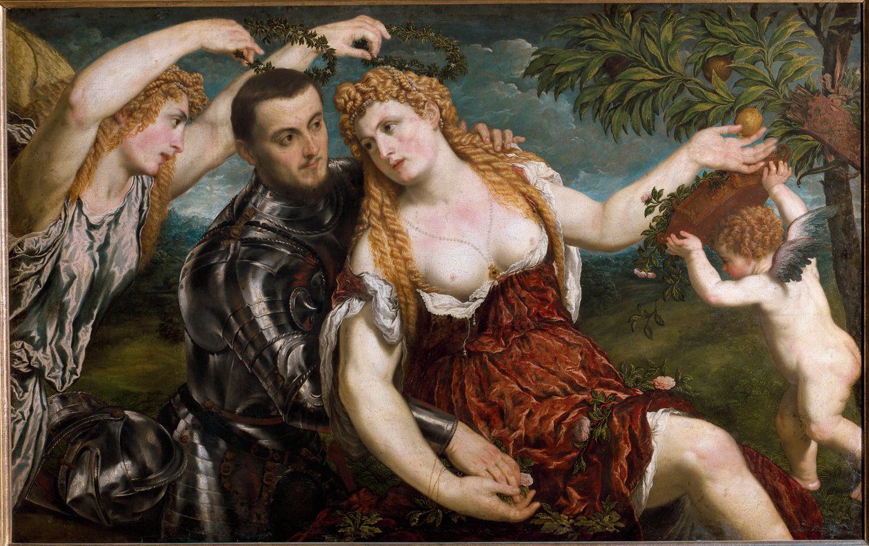 Allegory of Victoire (målning av Paris Bordone