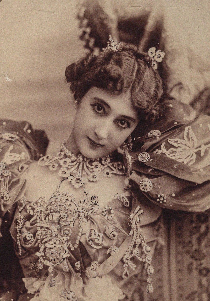 La Belle Otero, 1890-talet. av Paris . Photo studio Reutlinger