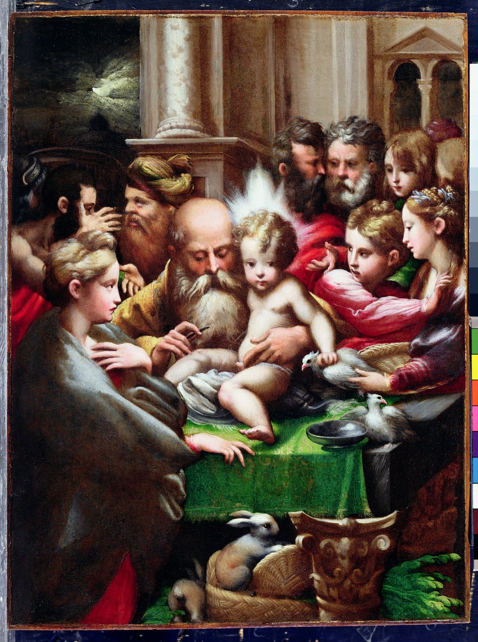 Omskärelsen, c.1523 av Parmigianino