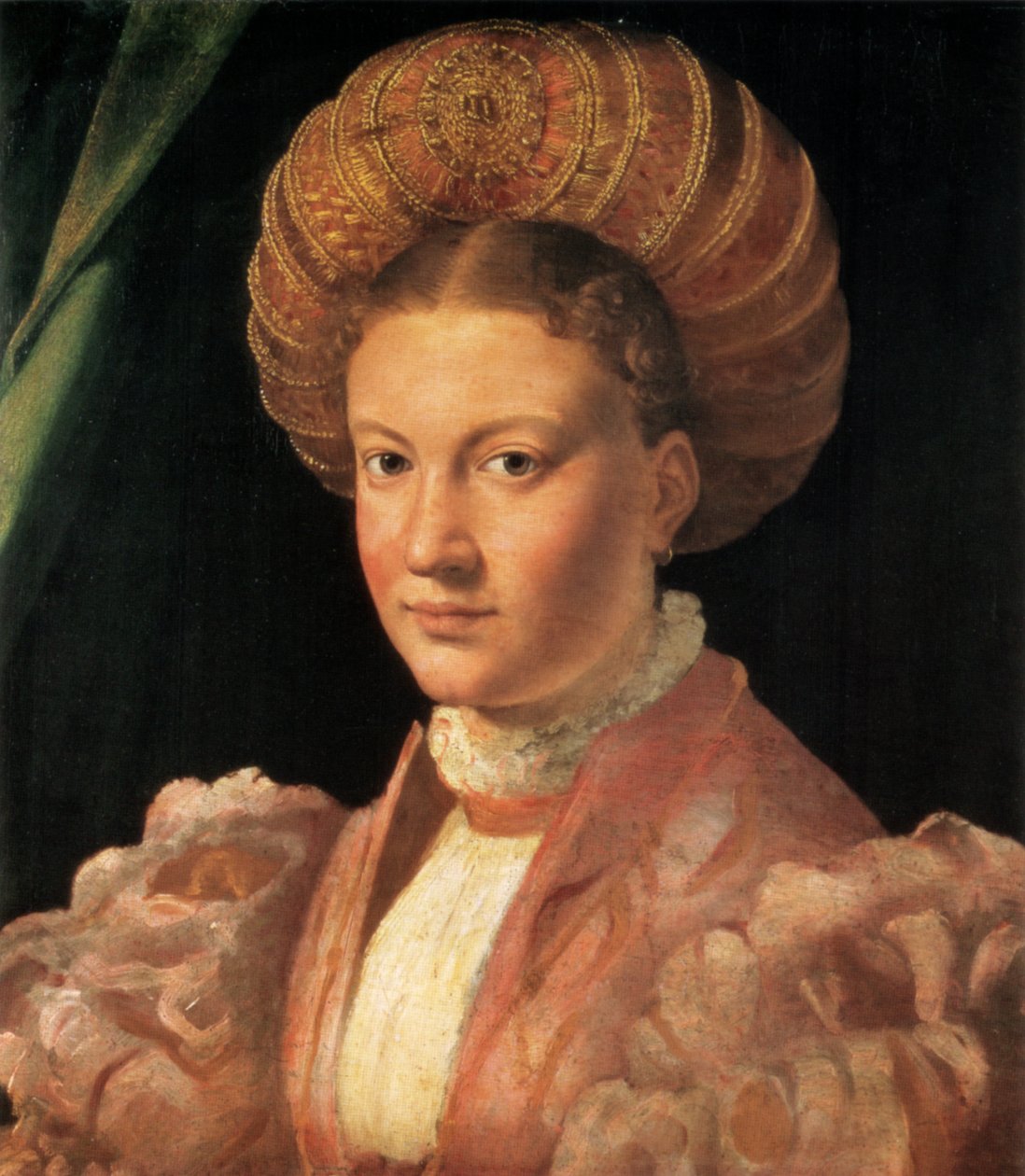 ritratto di costanza rangonI av Parmigianino