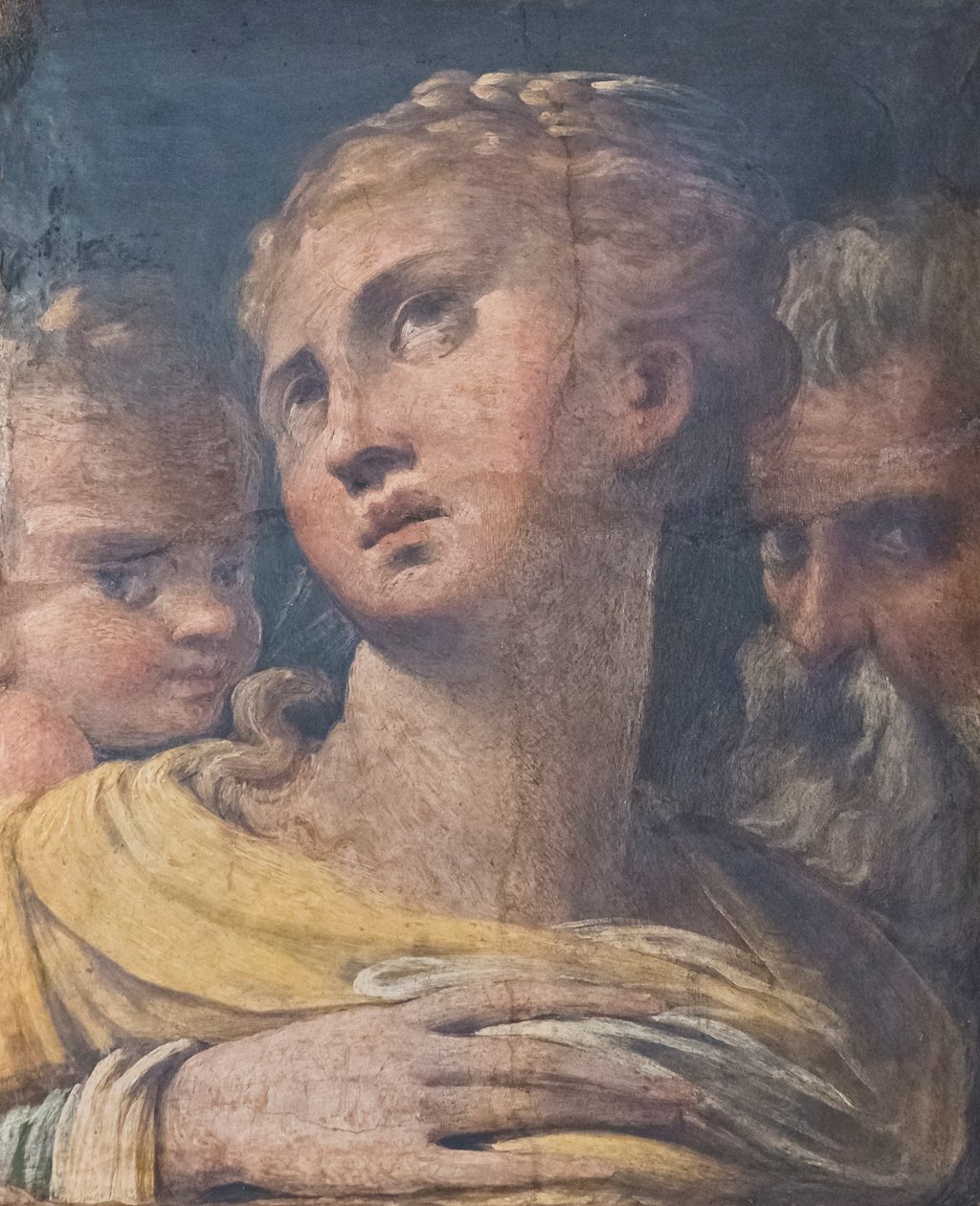 Tre huvuden av Parmigianino (1503 40)
