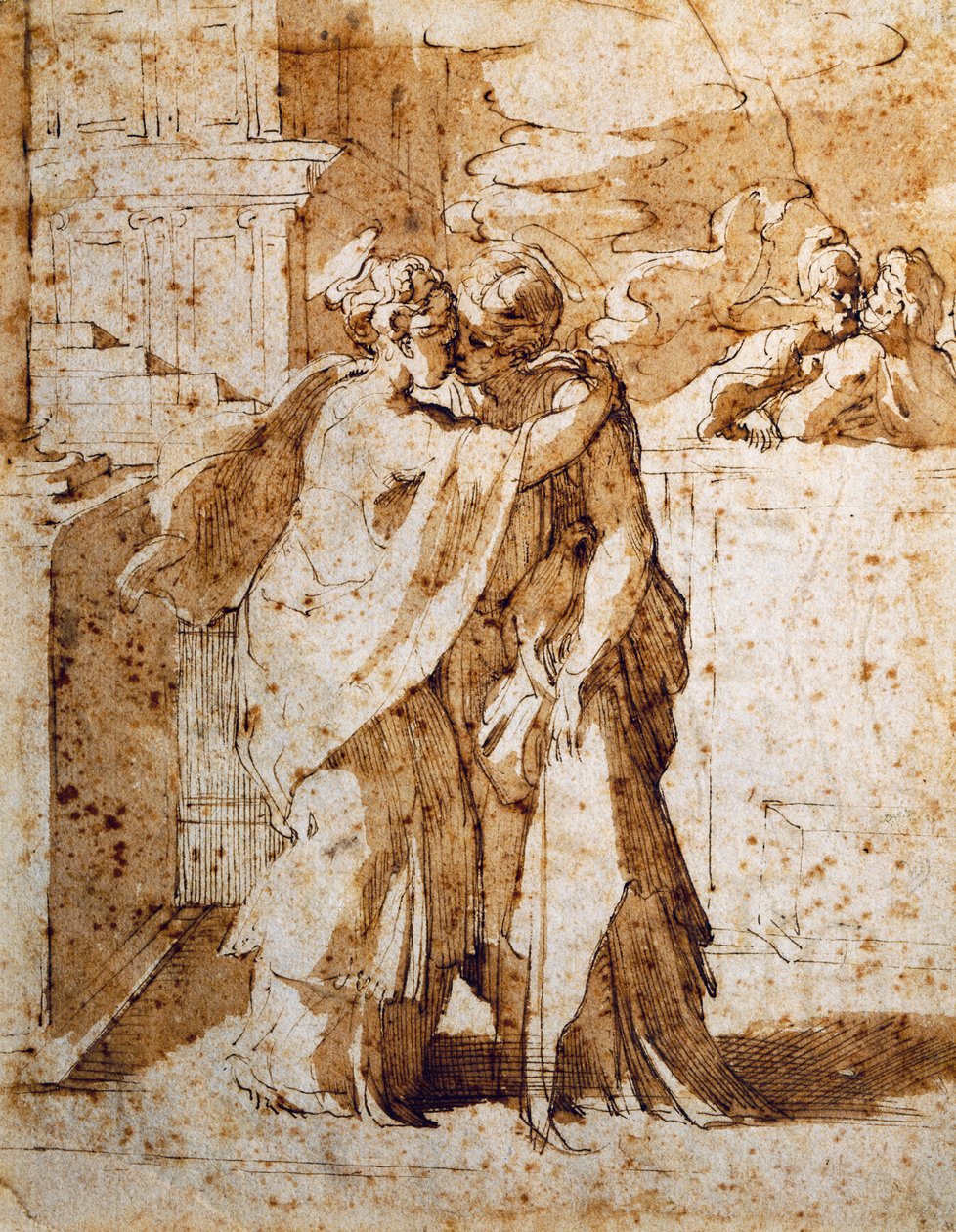 Visitation av Parmigianino