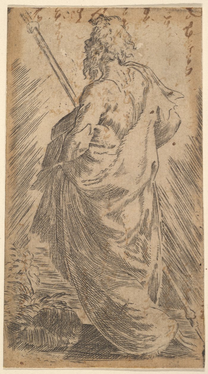 Saint James Major, tidigt 1500-tal. av Parmigianino