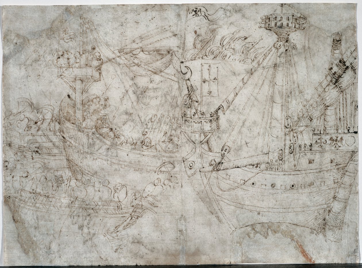Rymdskepp, c. 1410-talet. av Parri Spinelli