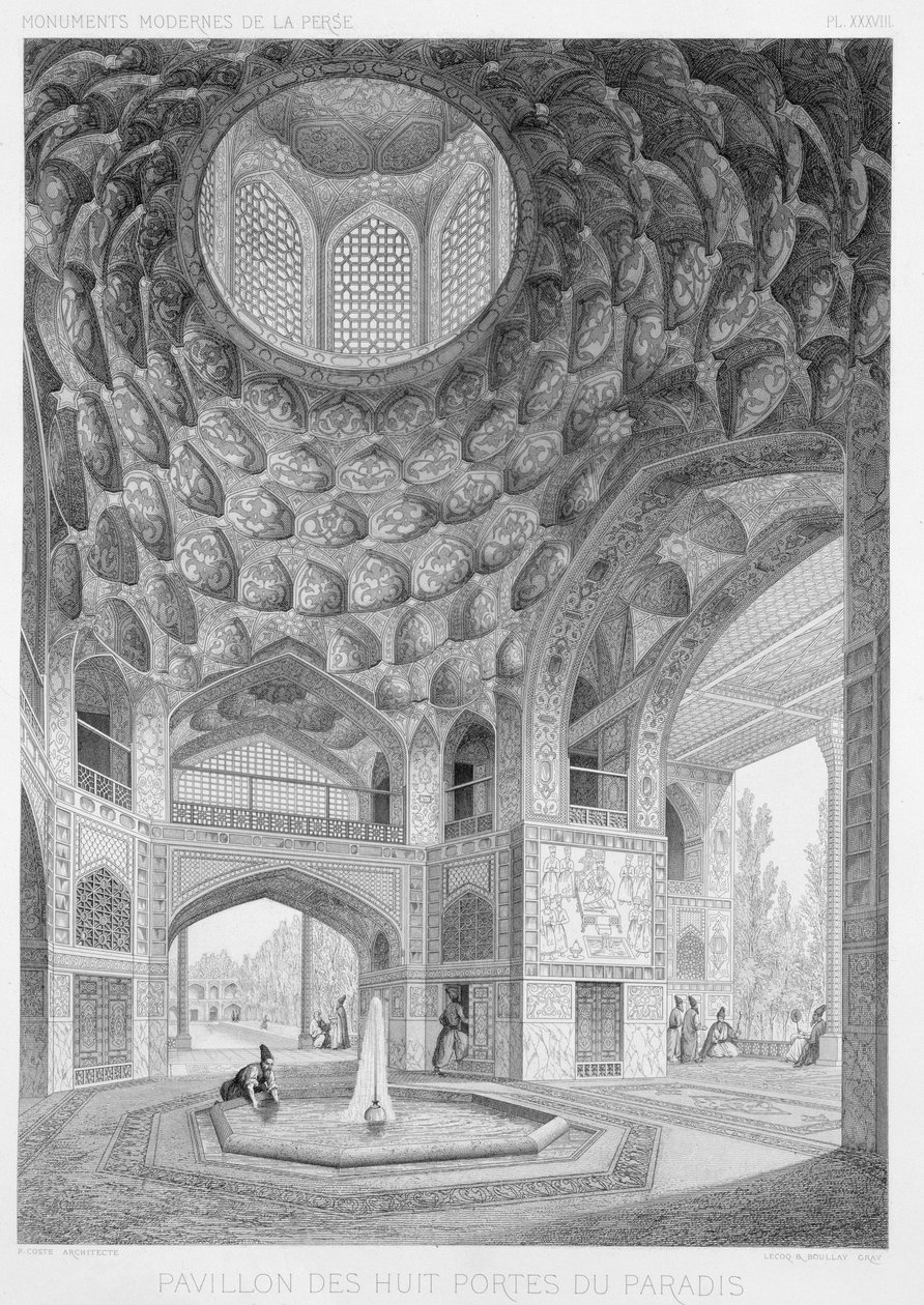 Pavilion of the Eight Paradises, i Isfahan, från 