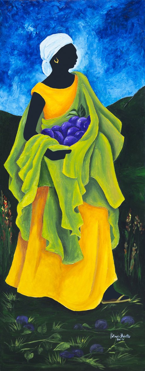 säsong Cayemite, 2011, (akryl på duk) av Patricia Brintle