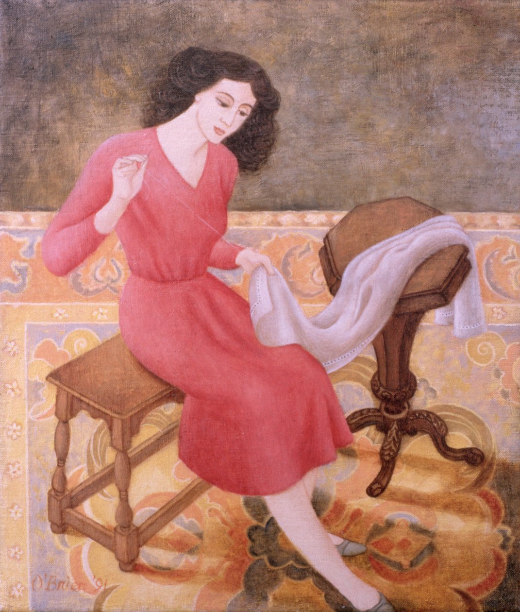 Tjejsömnad, 1991 av Patricia OBrien