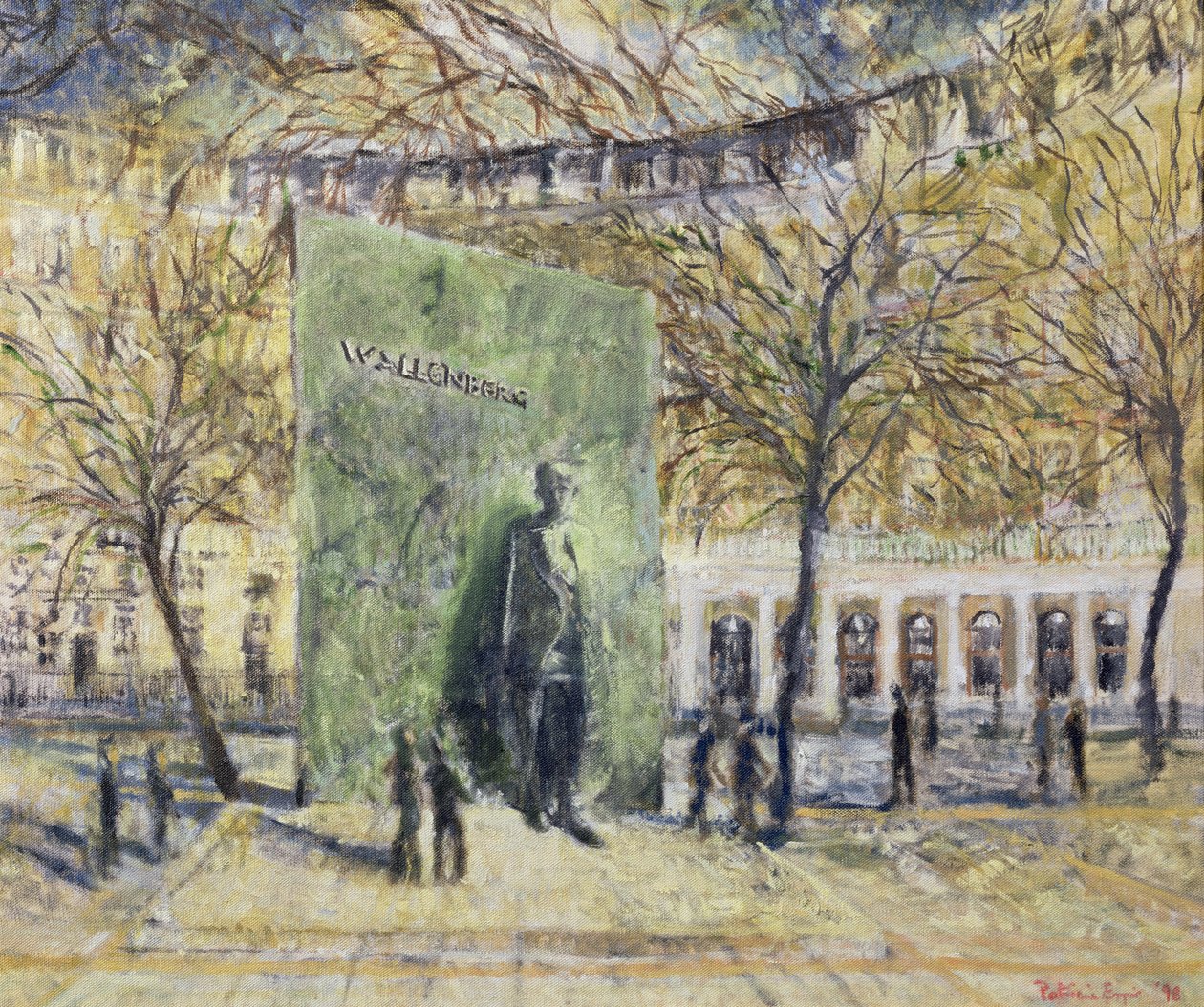 Hyllning till Wallenberg, 1998 av Patricia Espir