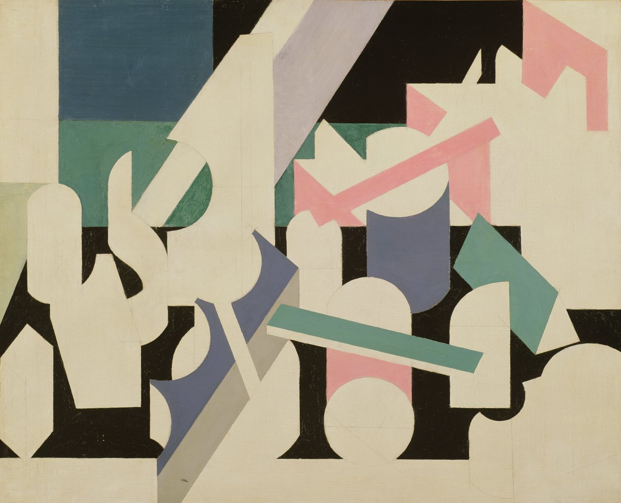 Blanketter, c.1920-21 av Patrick Henry Bruce