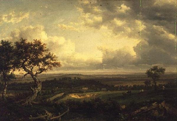 Nära Mr Blackwells hus vid Harrow Weald av Patrick Nasmyth