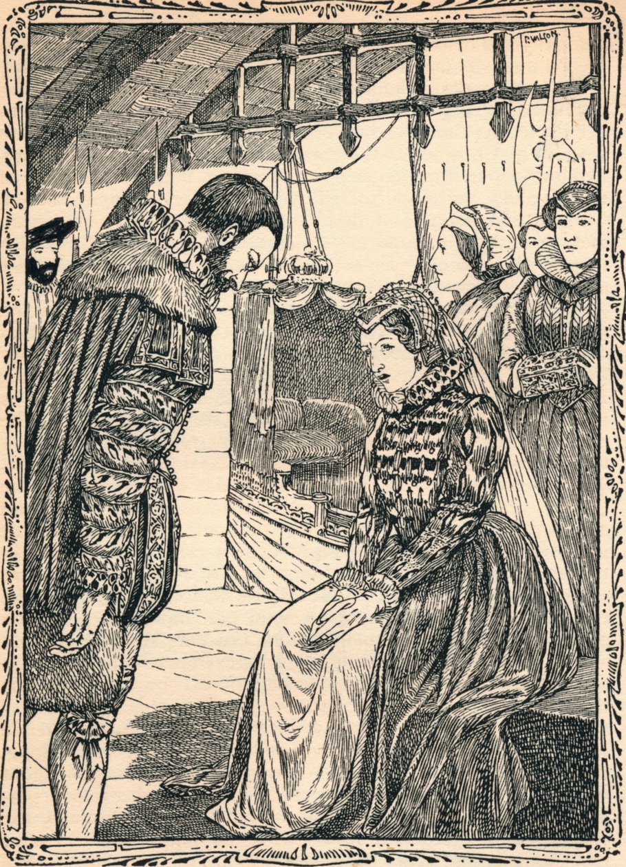 Elizabeth vid Traitors Gate, 1902 av Patten Wilson
