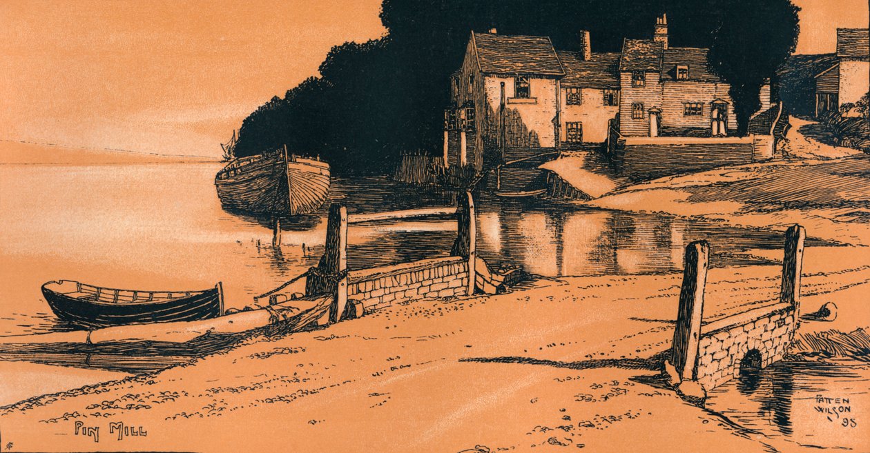 Pin Mill, 1895 av Patten Wilson