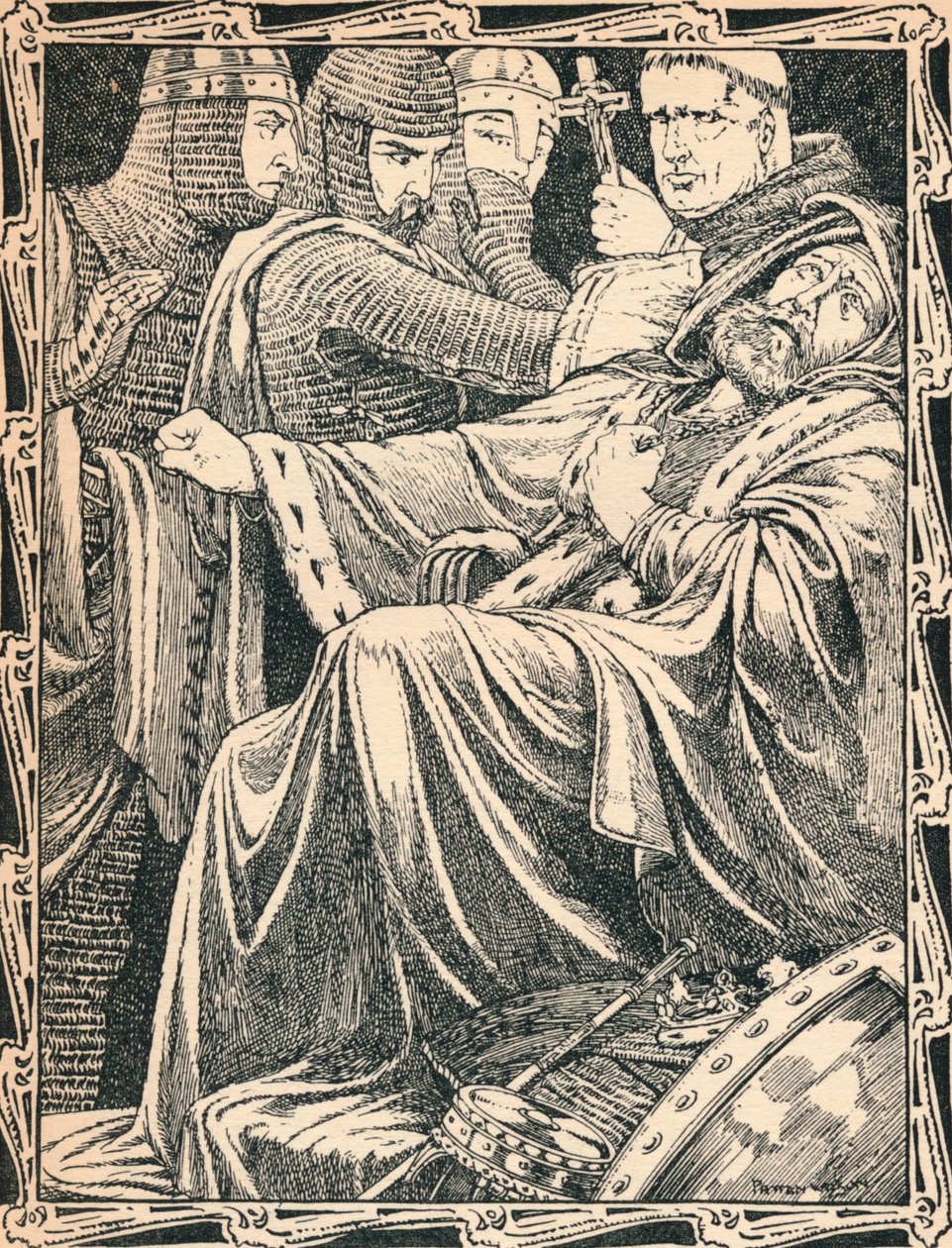 Kung Johns död, 1902 av Patten Wilson