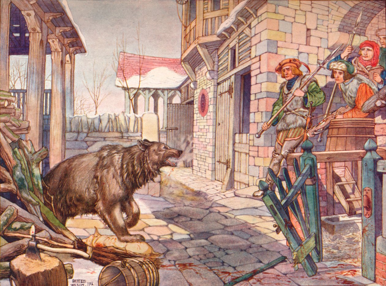 Det oväntade mötet, 1902 av Patten Wilson