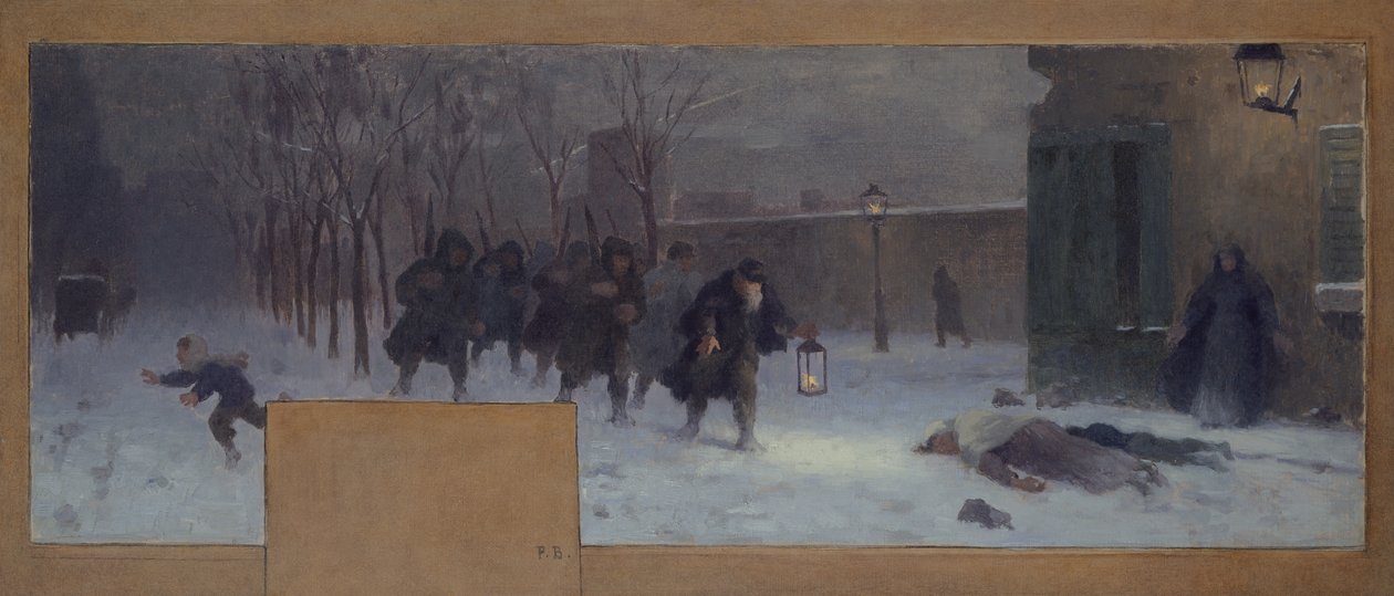 Sökandet efter skadade av Paul Albert Baudouin