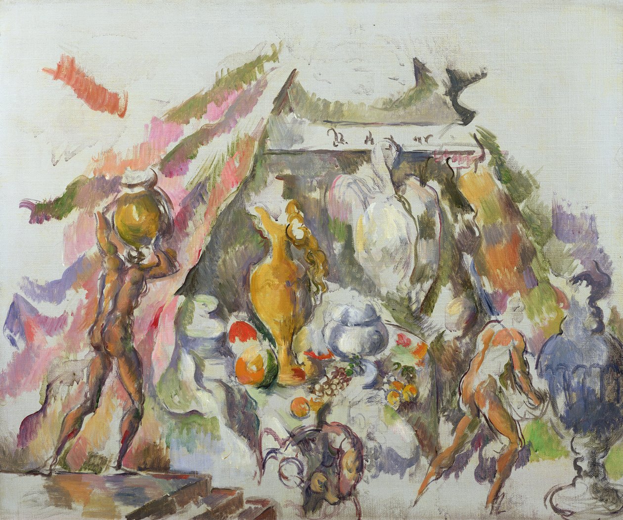 Förberedelse av banketten, c.1890 av Paul Cézanne