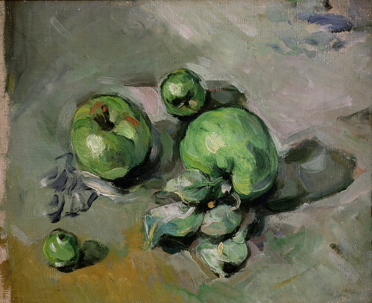 Gröna äpplen, c.1872-73 av Paul Cézanne