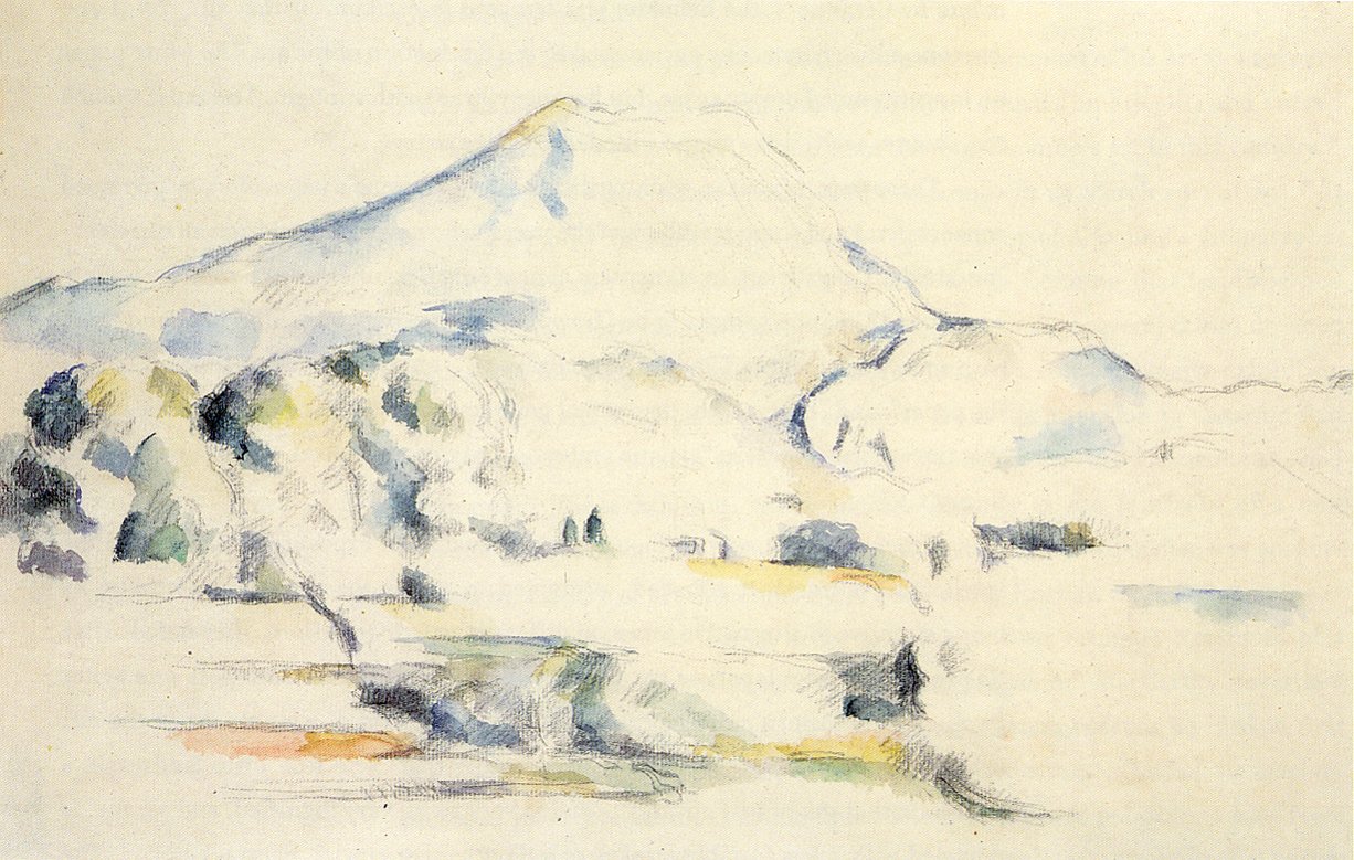 Mont Sainte-Victoire av Paul Cézanne