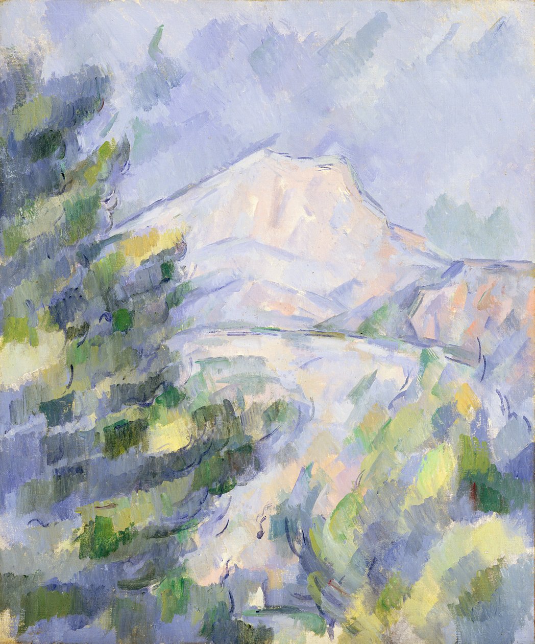 Mount Sainte-Victoire, c.1904-06 av Paul Cézanne