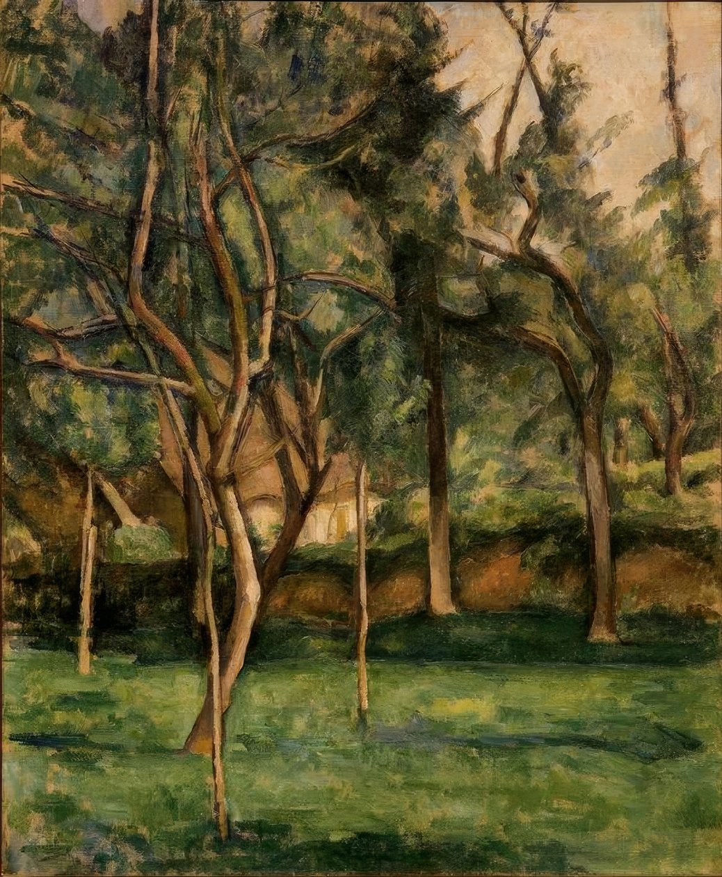 P.Cézanne, hemman i Normandie av Paul Cézanne
