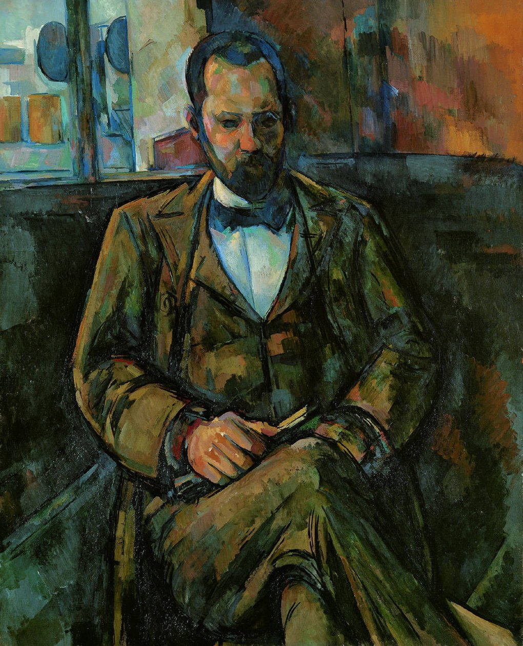 Portrait of Ambroise Vollard av Paul Cézanne