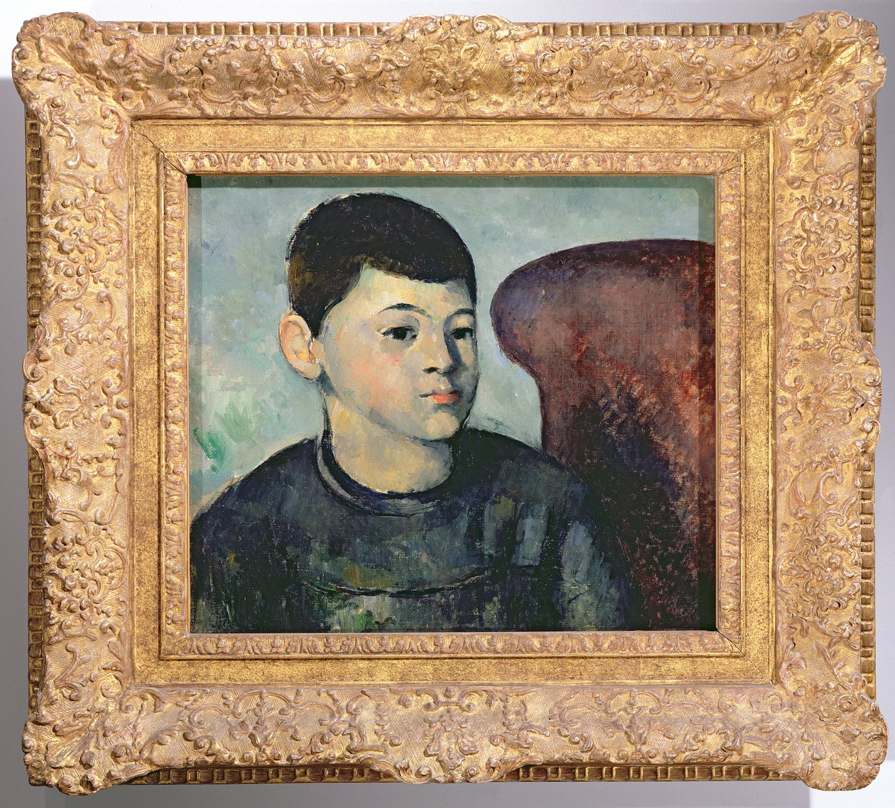 Porträtt av konstnärens son, 1881-82 (se även 394902) av Paul Cézanne