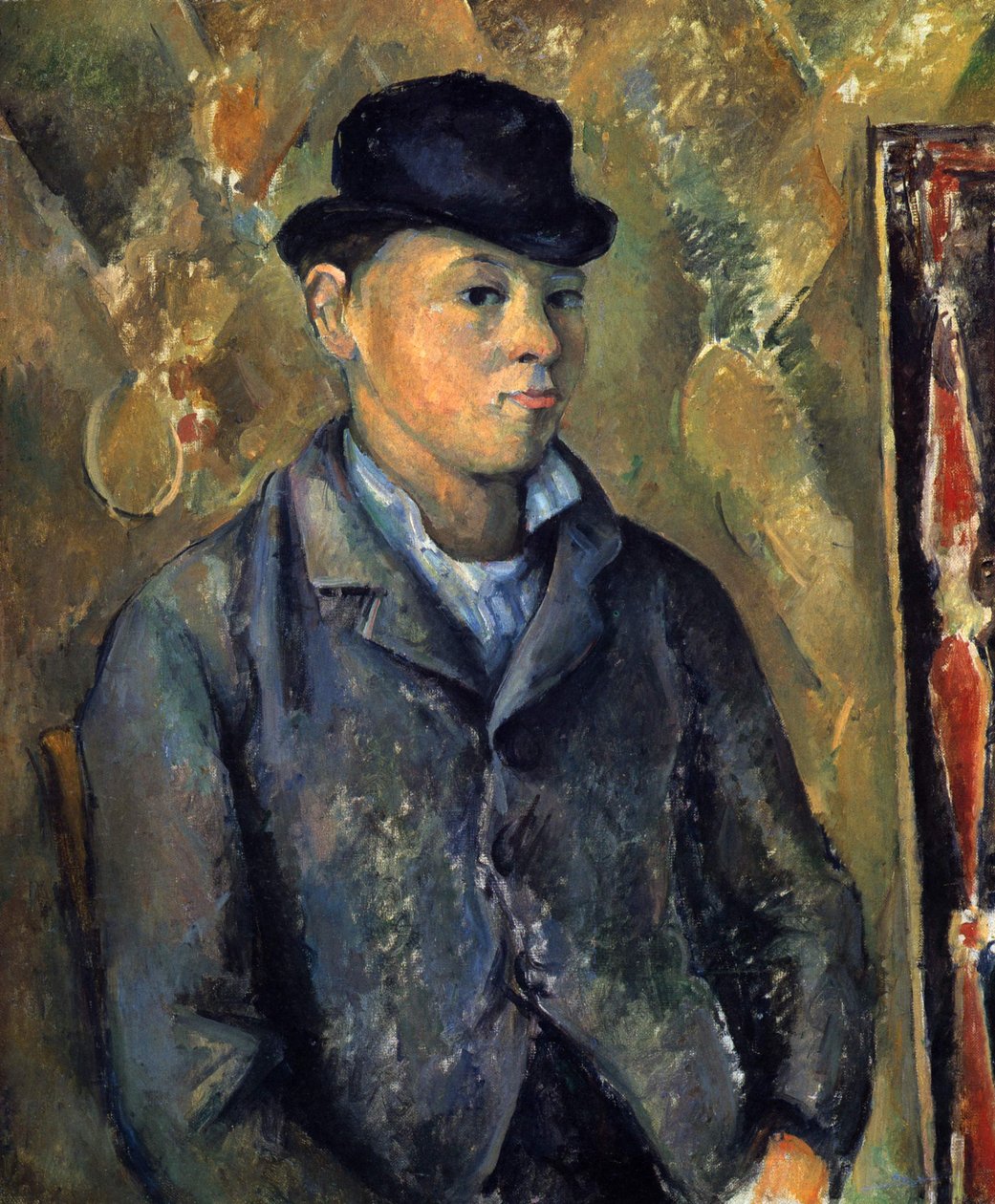 The Artists Son, Paul av Paul Cézanne