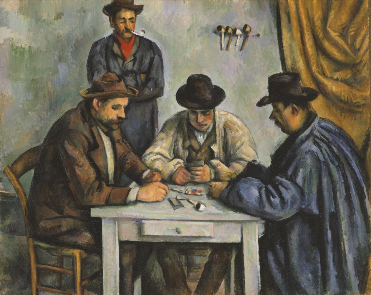 The Card Players av Paul Cézanne
