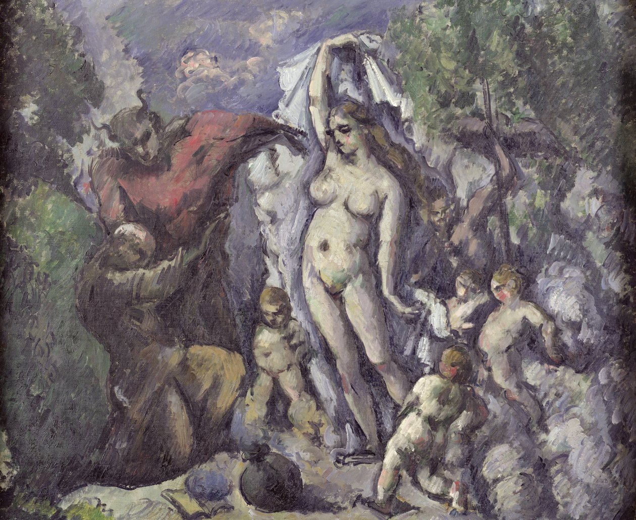 The Temptation of St. Anthony, c.1875 av Paul Cézanne