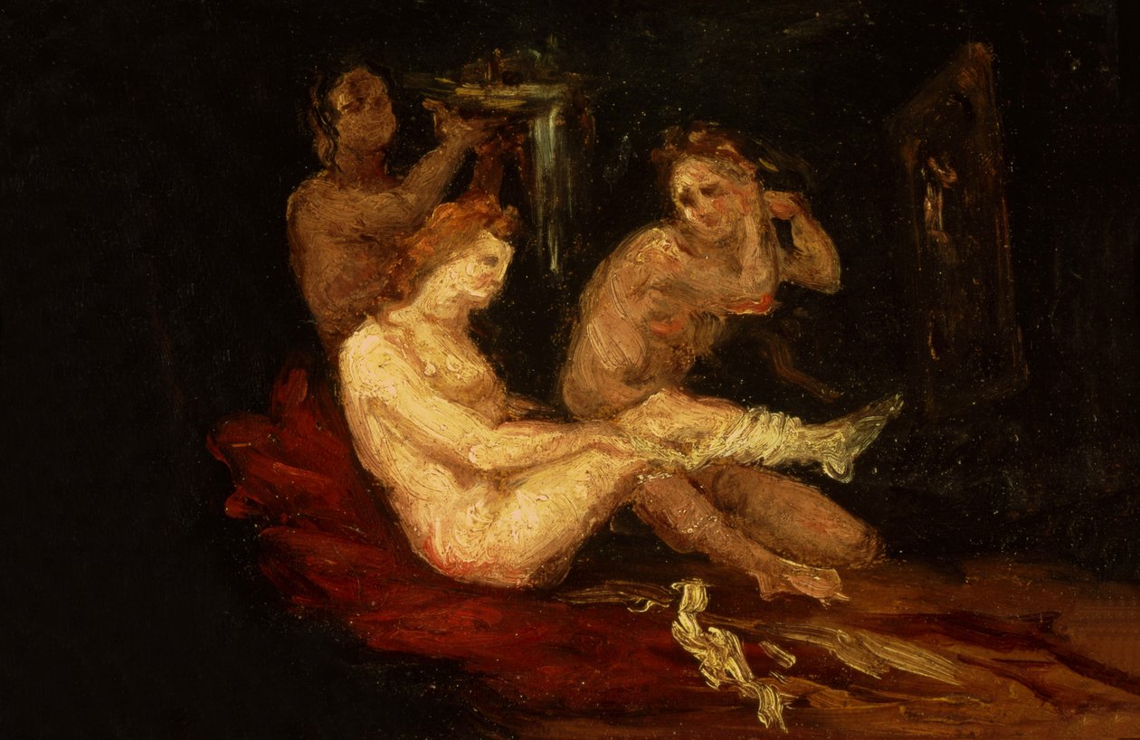 Tre kvinnor av Paul Cézanne