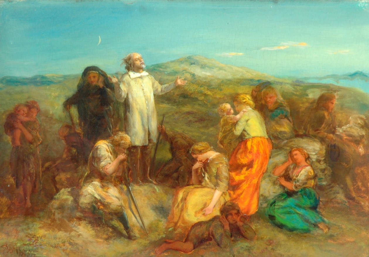 The Covenanters, 1856 av Paul Falconer Poole