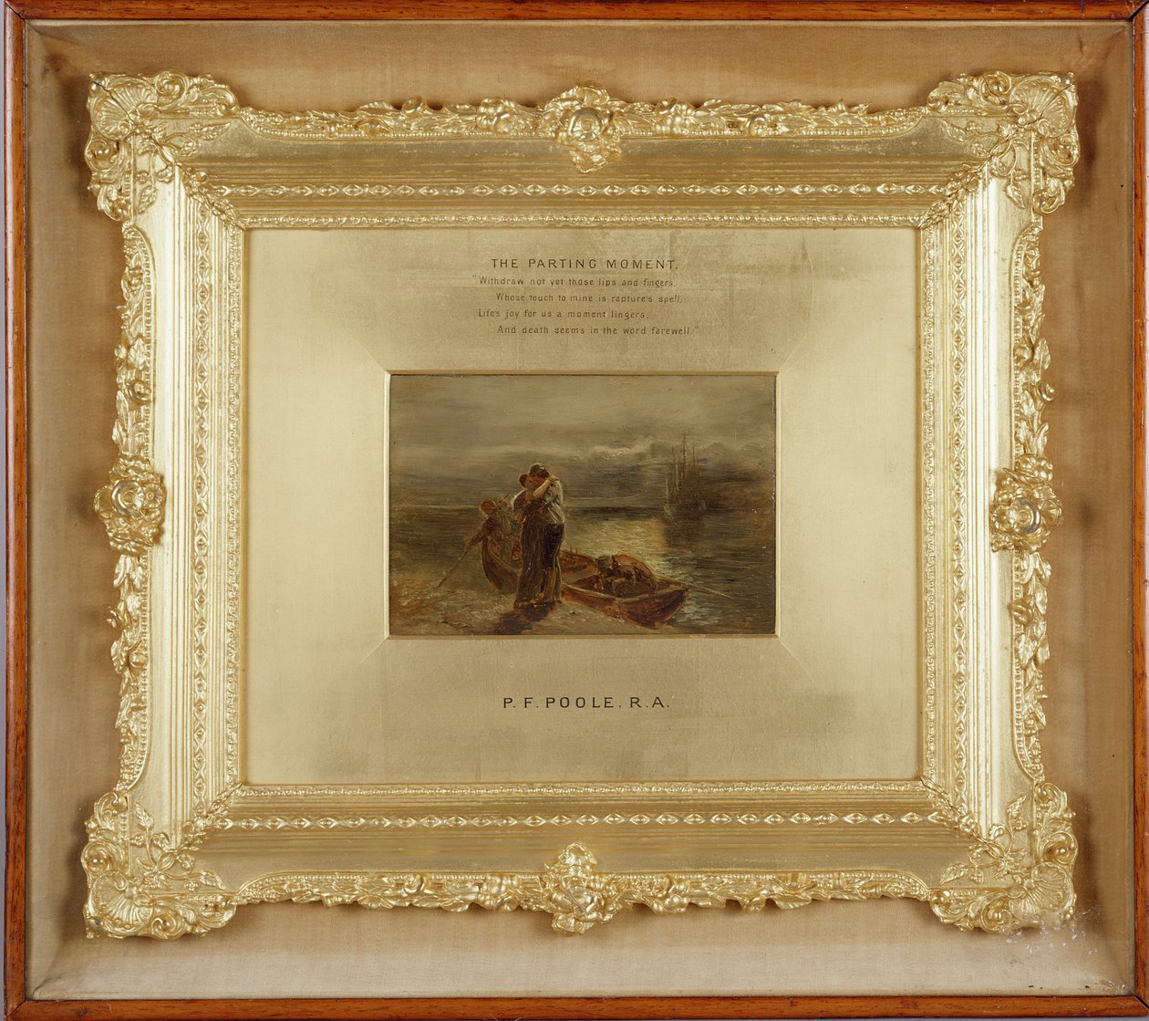 Avskedsögonblicket, 1856 av Paul Falconer Poole