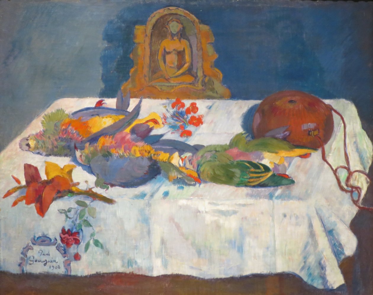  Stilleben mit exotischen Vögeln I av Paul Gauguin