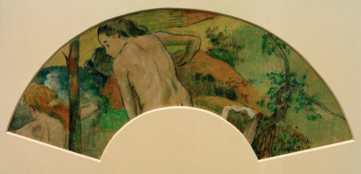 Simning III av Paul Gauguin
