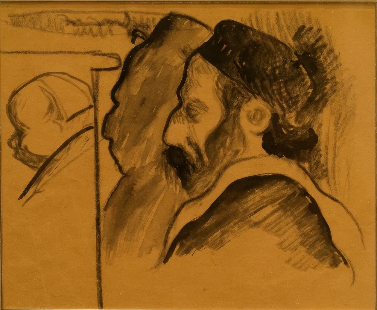 Porträtt av Meyer de Haan av Paul Gauguin