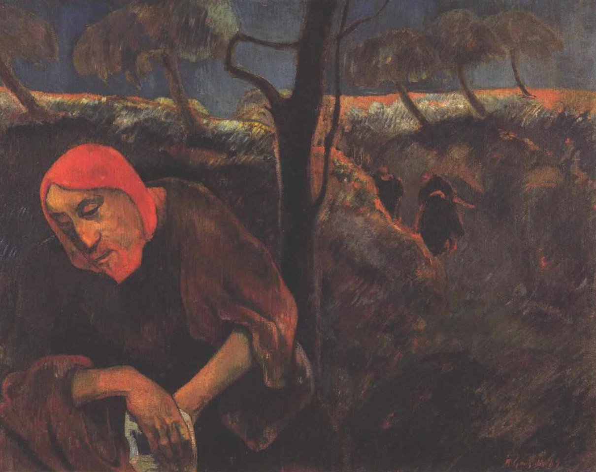 Christus am Ölberg av Paul Gauguin