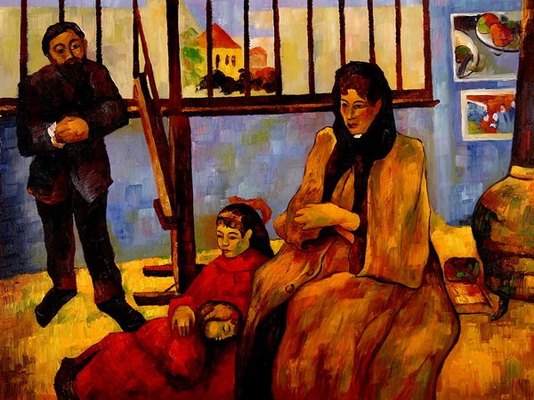 Familie Schuffenegger av Paul Gauguin