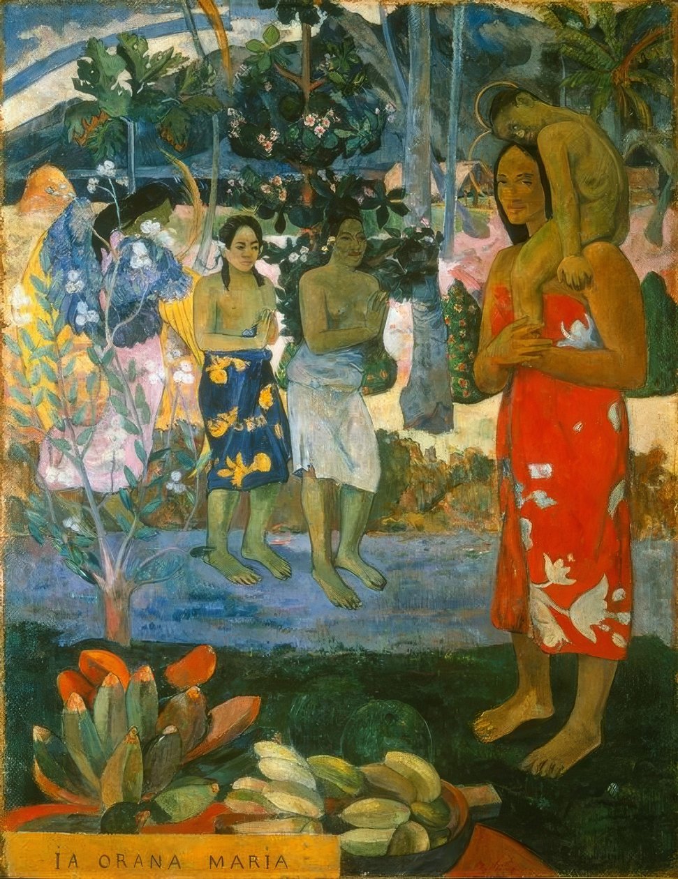 Till Orana Maria av Paul Gauguin