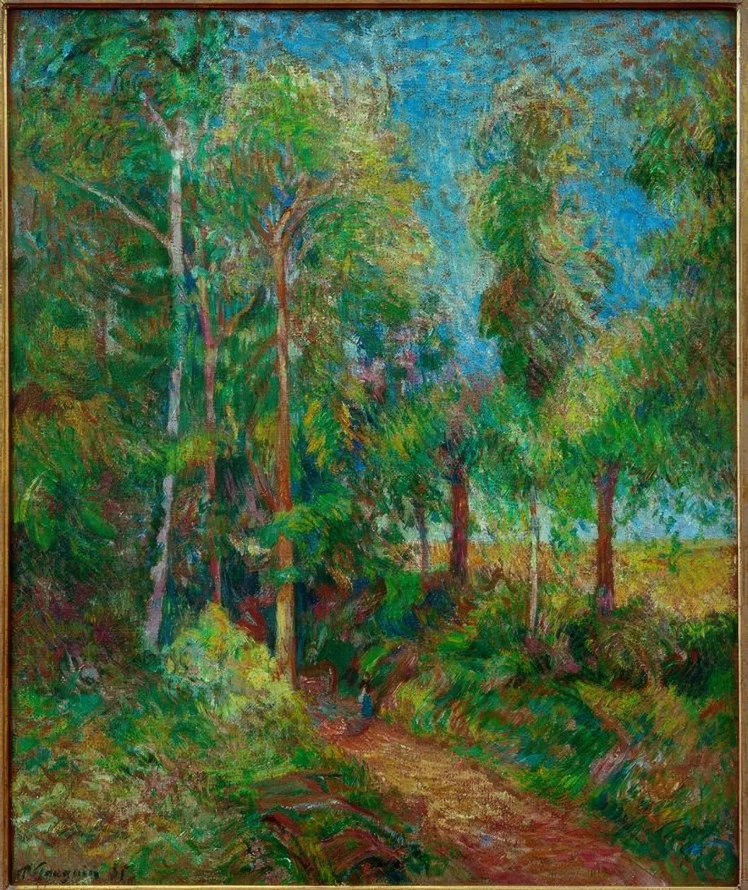 The Edge of the Forest (I) av Paul Gauguin