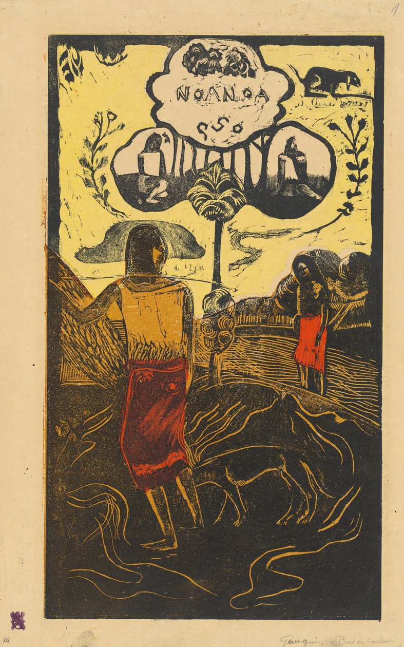 Noa Noa (Doftande, doftande) av Paul Gauguin