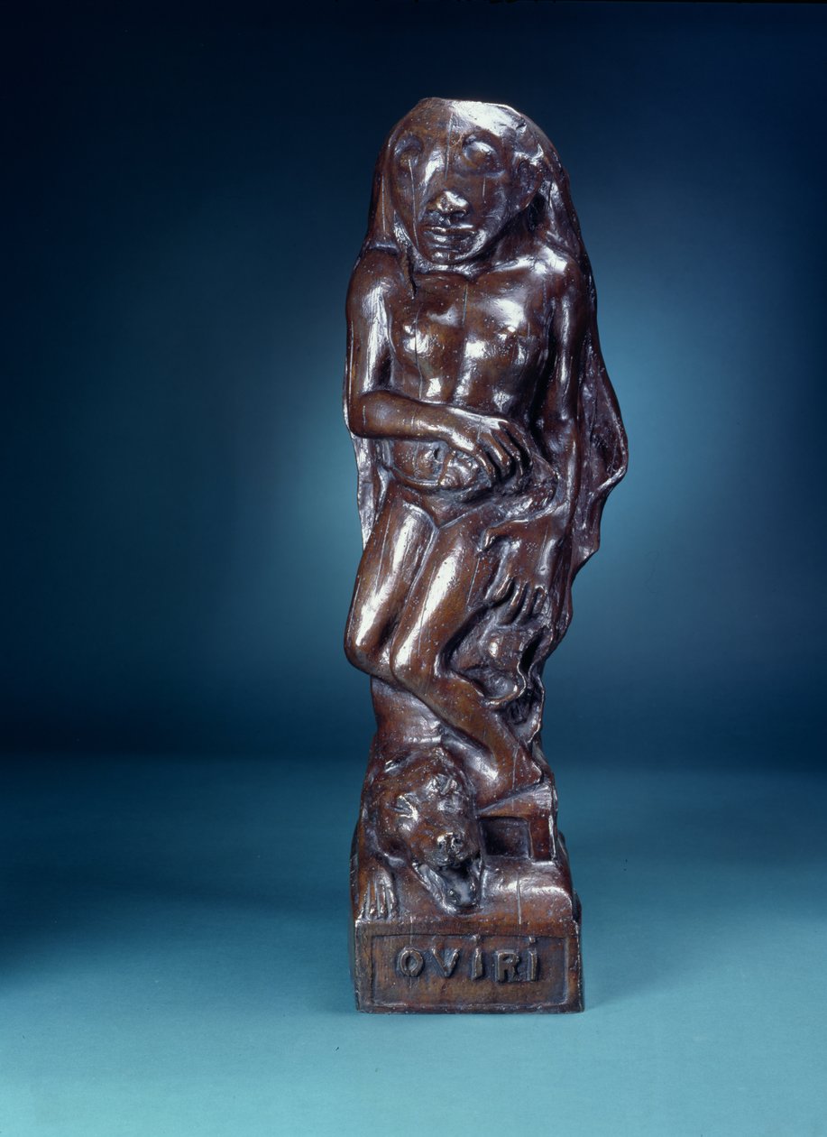 Oviri, 1893-94 (brons) (se även 116425, 116426) av Paul Gauguin