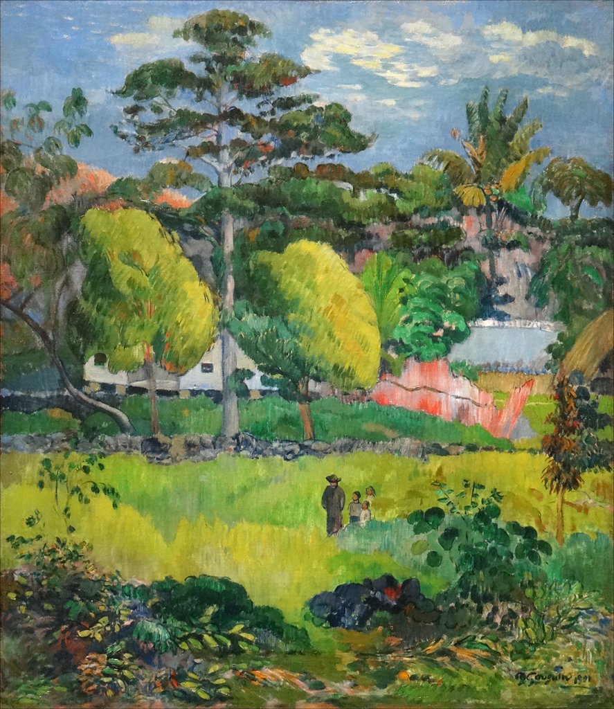 Paysage av Paul Gauguin